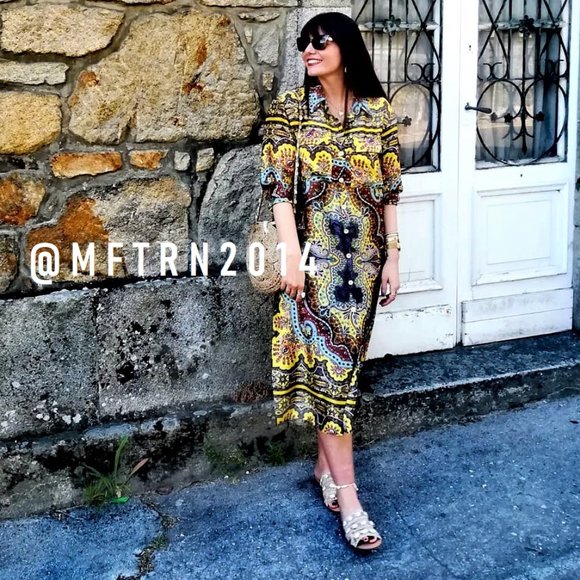 ZARA Printed Tunic with Long Sleeves* - Picture 9 of 16